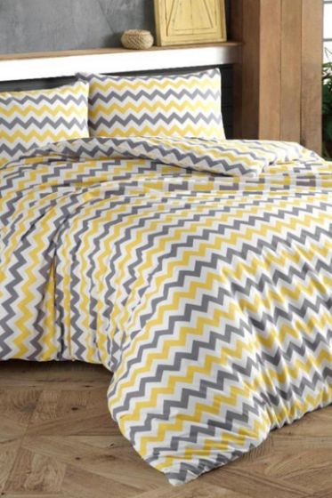 Zigzag Çift Kişilik Nevresim Takımı - Çeyiz Diyarı